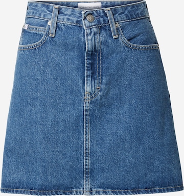 Calvin Klein Jeans Skirt in Blue: front
