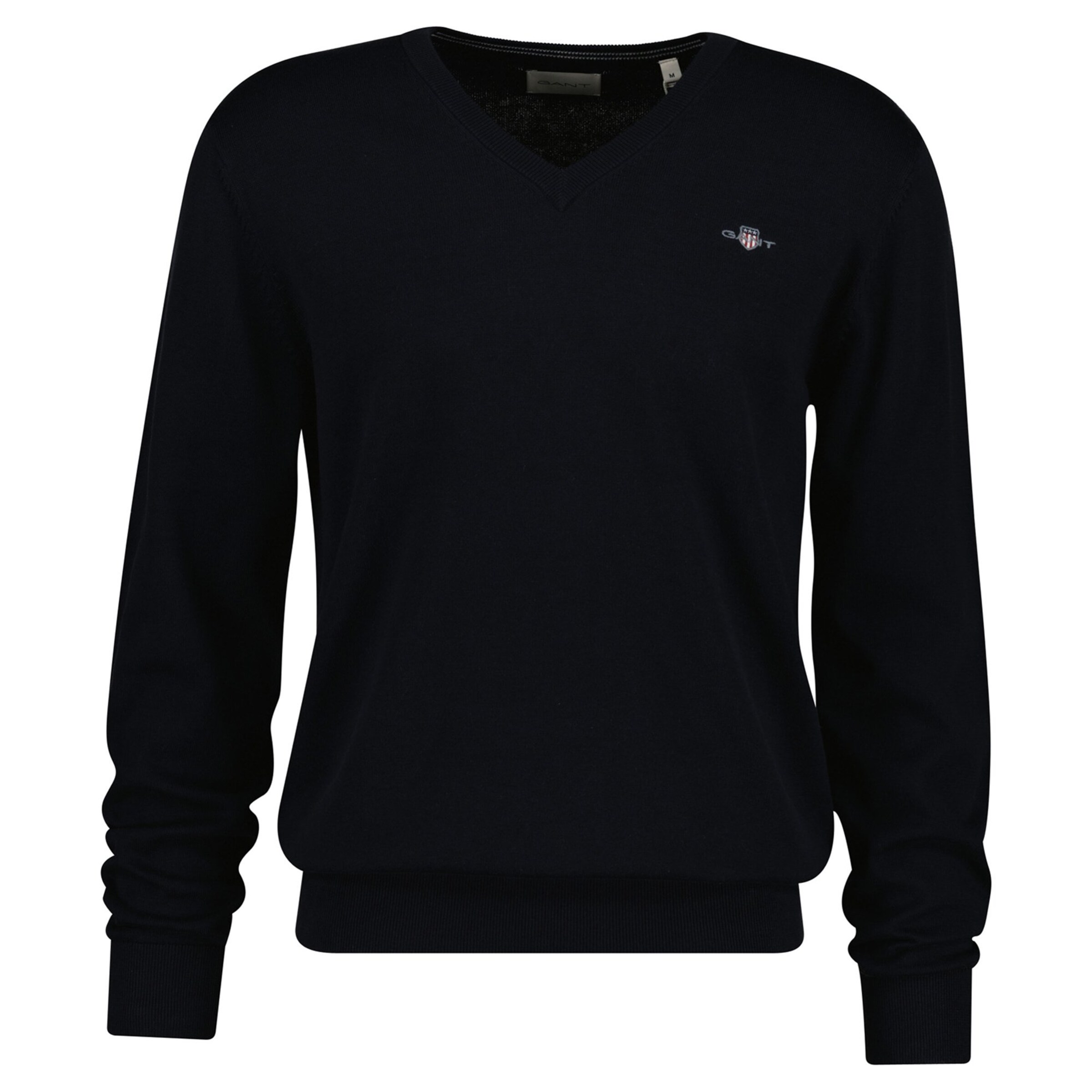 GANT - Jersey 'Classic' en negro: frente