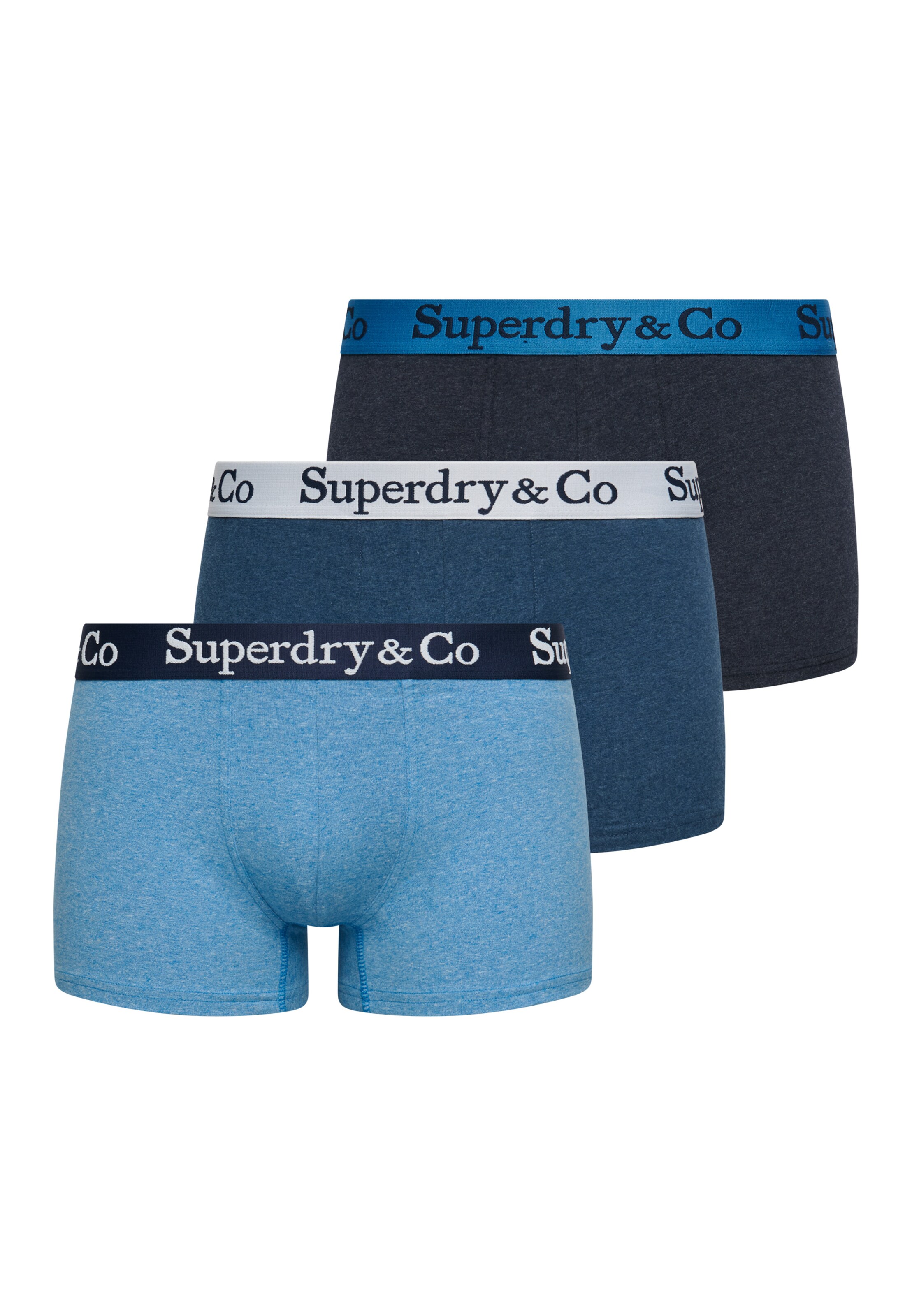 Superdry & Co Bokserki w kolorze niebieski: przód