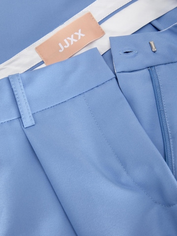 JJXX Wide Leg Bundfaltenhose 'ELLIS' in Blau