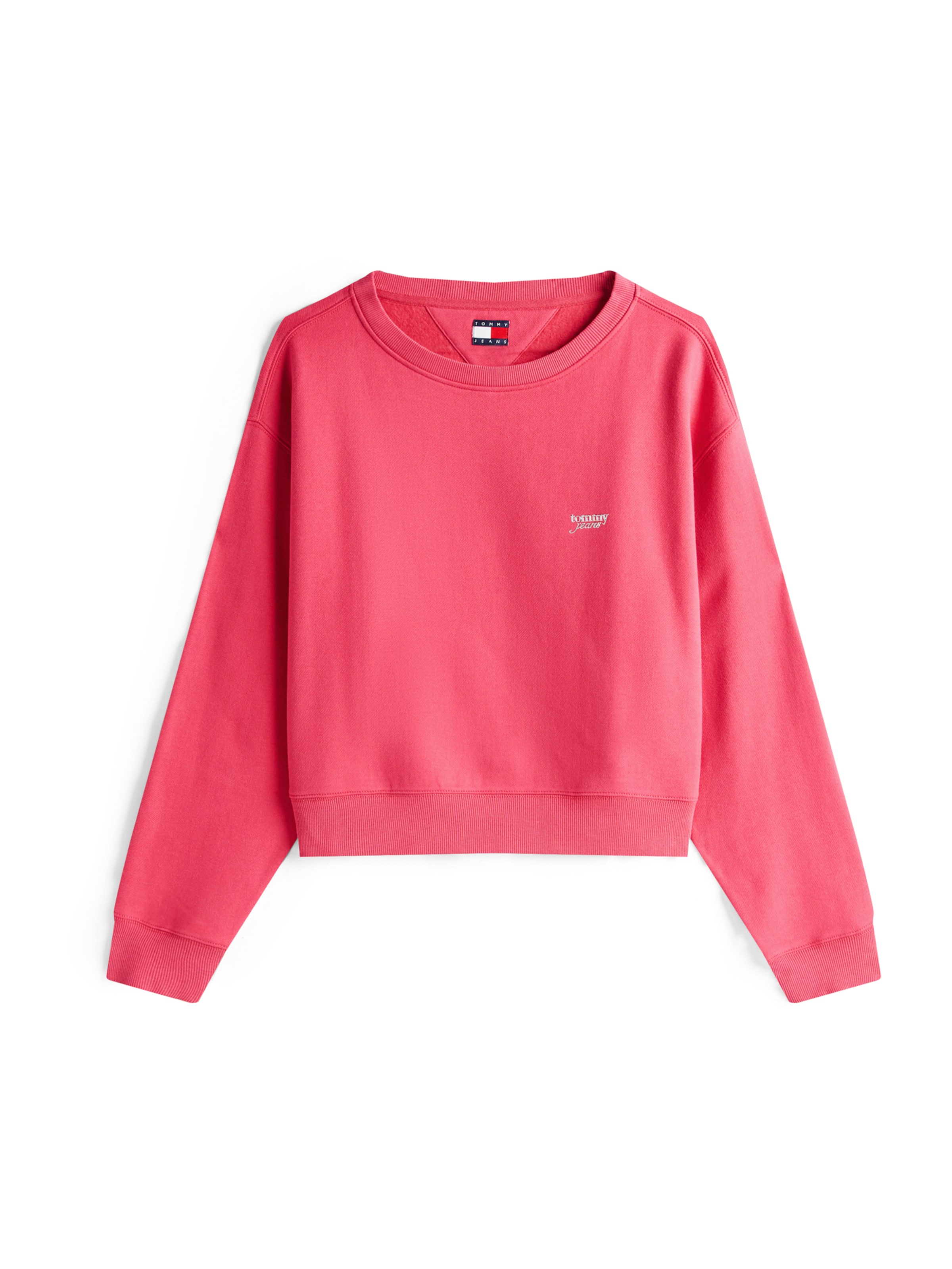 Tommy Jeans Sweatshirt in Red: front