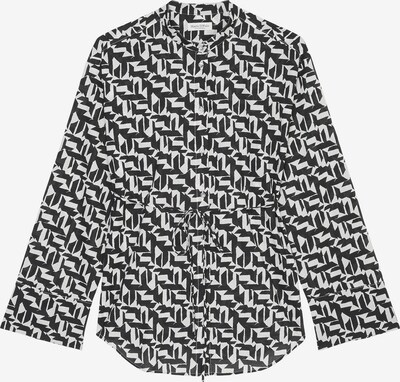 Marc O'Polo Bluse in schwarz / weiß, Produktansicht