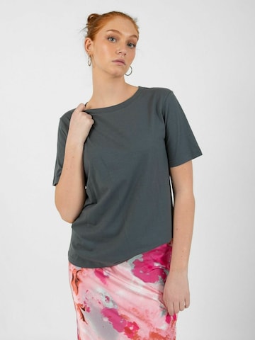 Coster Copenhagen - Top ' CC ' en gris: frente