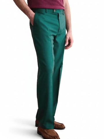 Regular Pantalon Il Lanificio en vert