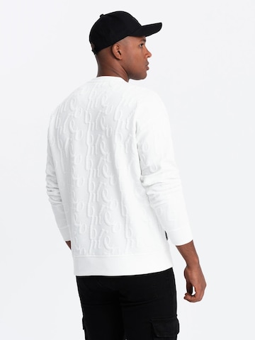 Ombre Sweatshirt 'OM-SSNZ-0164' in Wit