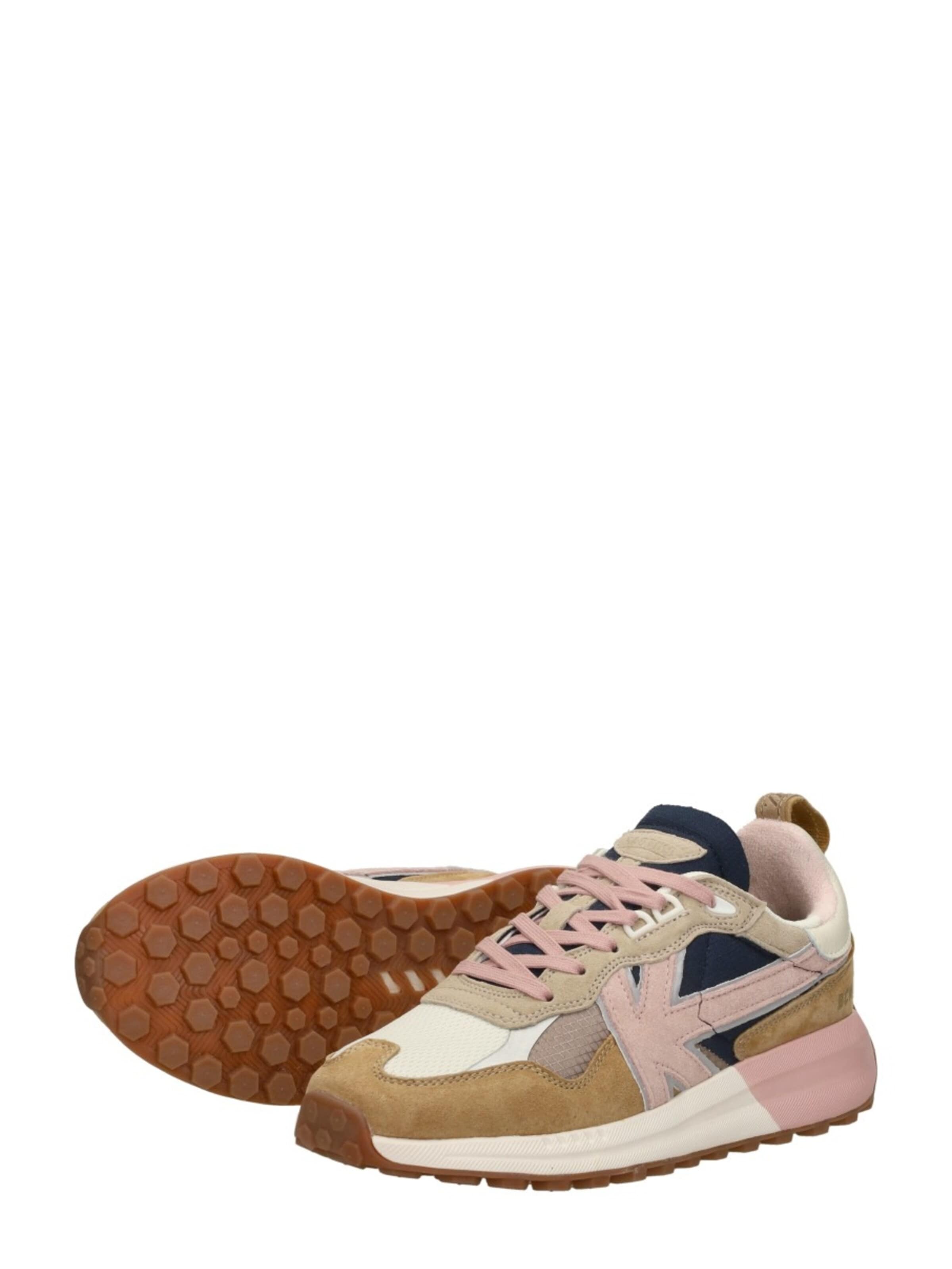 Kaotiko Sneakers laag 'Detroit' in Beige