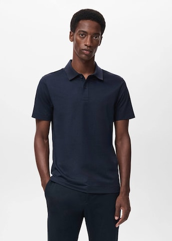 MANGO MAN Shirt 'Hans' in Blue: front