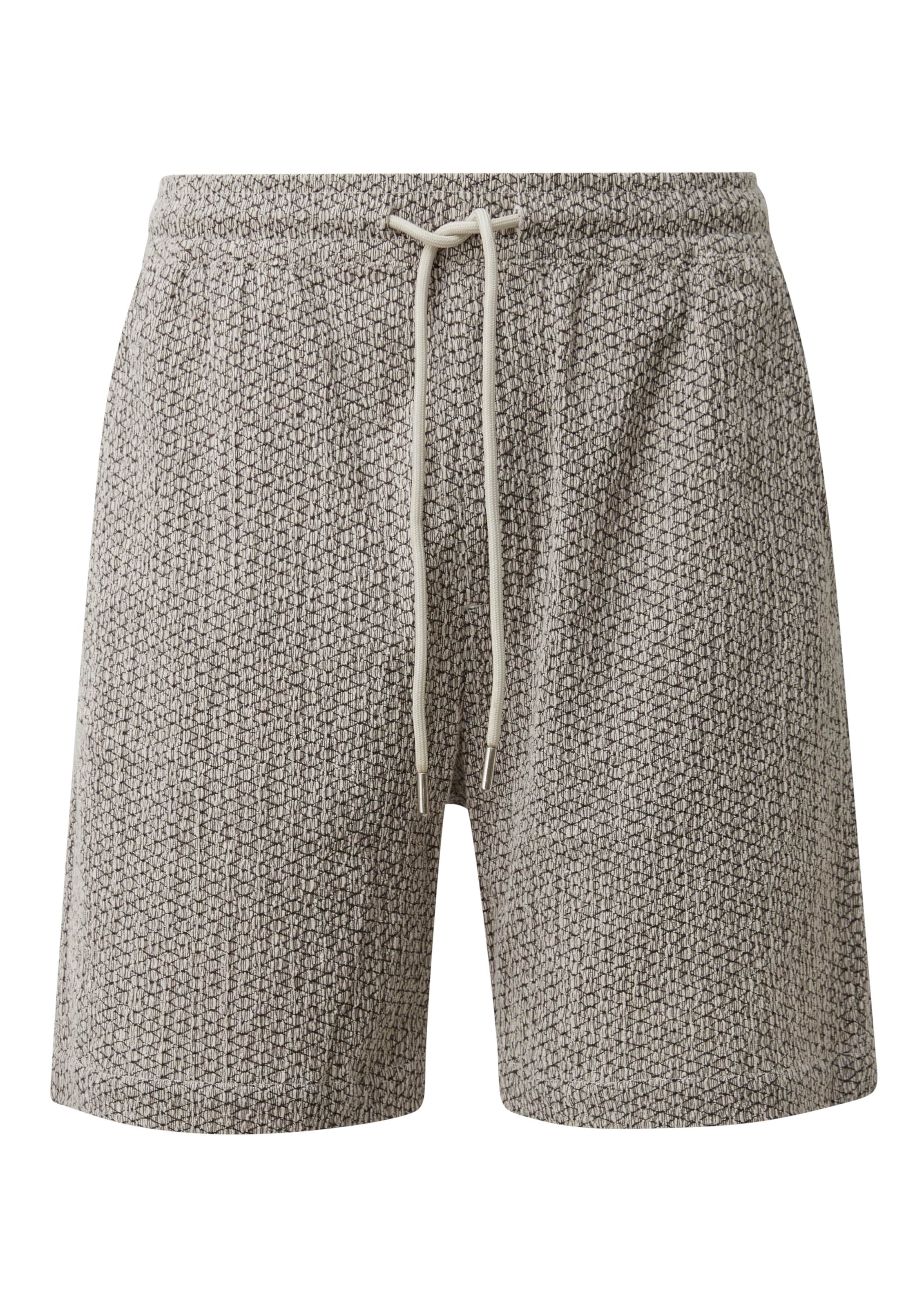 QS Regular Pants in Black: front