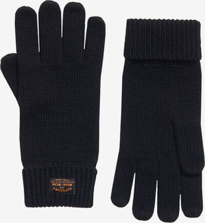 Superdry Fingerhandschuhe 'Radar' in orange / schwarz, Produktansicht
