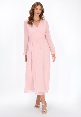 Robe faina en rose