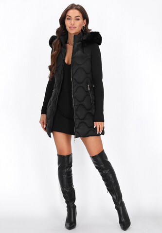 faina - Colete em preto