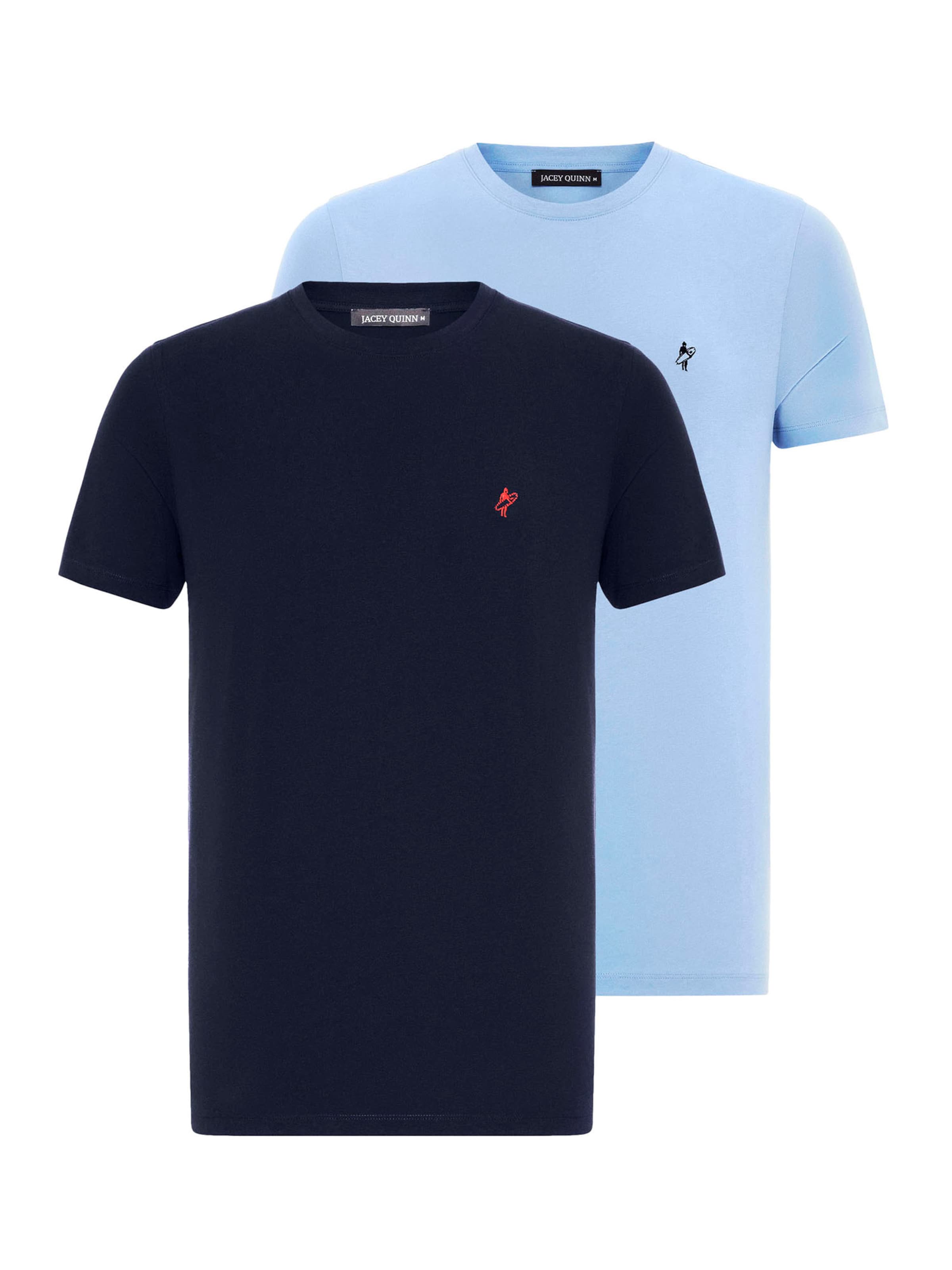 Maglietta di Jacey Quinn in blu: frontale