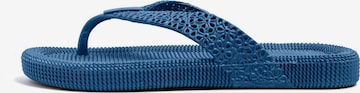 Brasileras Strand-/Badeschuh 'Flopee' in Blau: Vorderseite