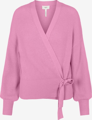 Cardigan 'Violette' OBJECT en rose : devant