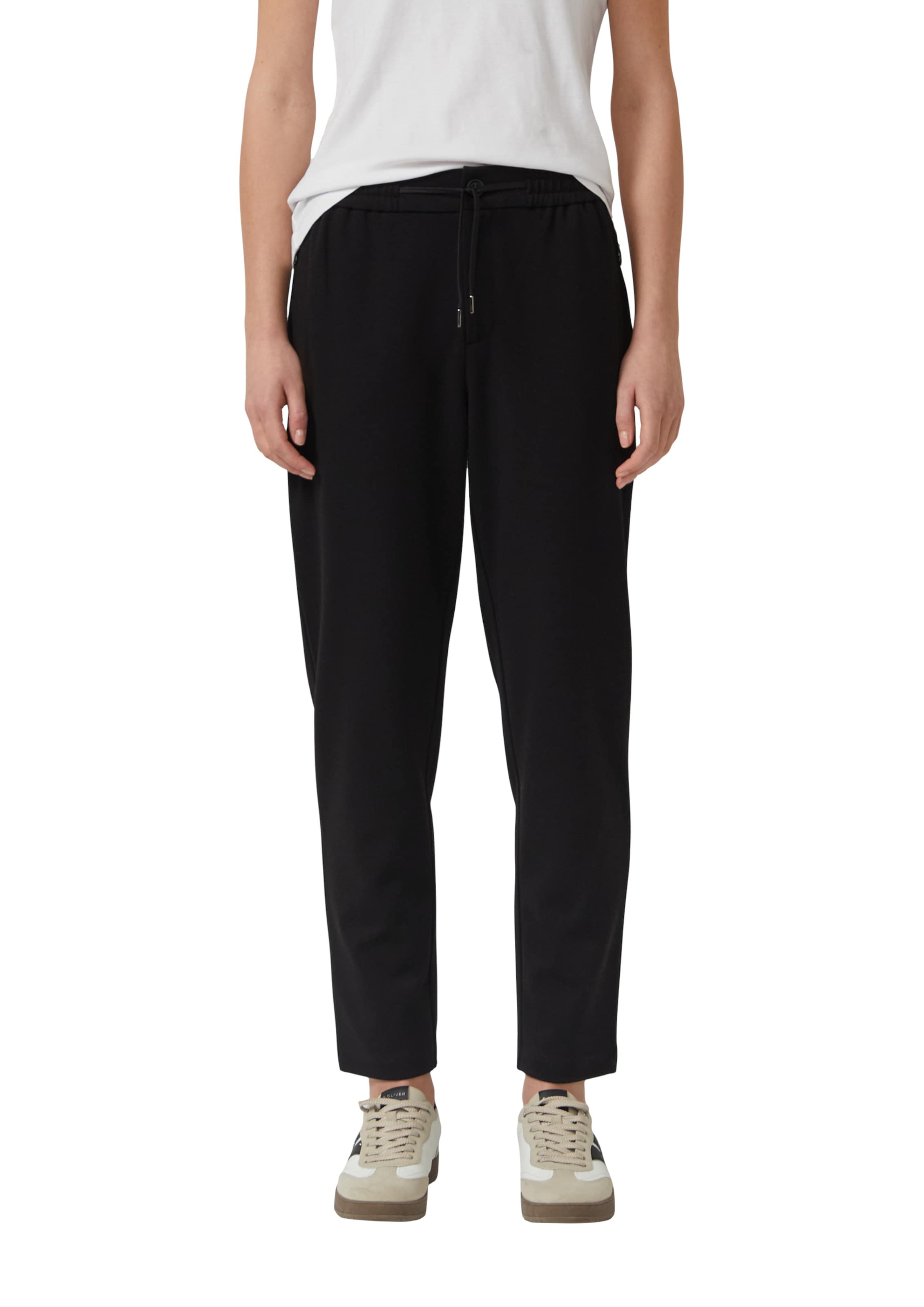 Regular Pantalon s.Oliver en noir : devant