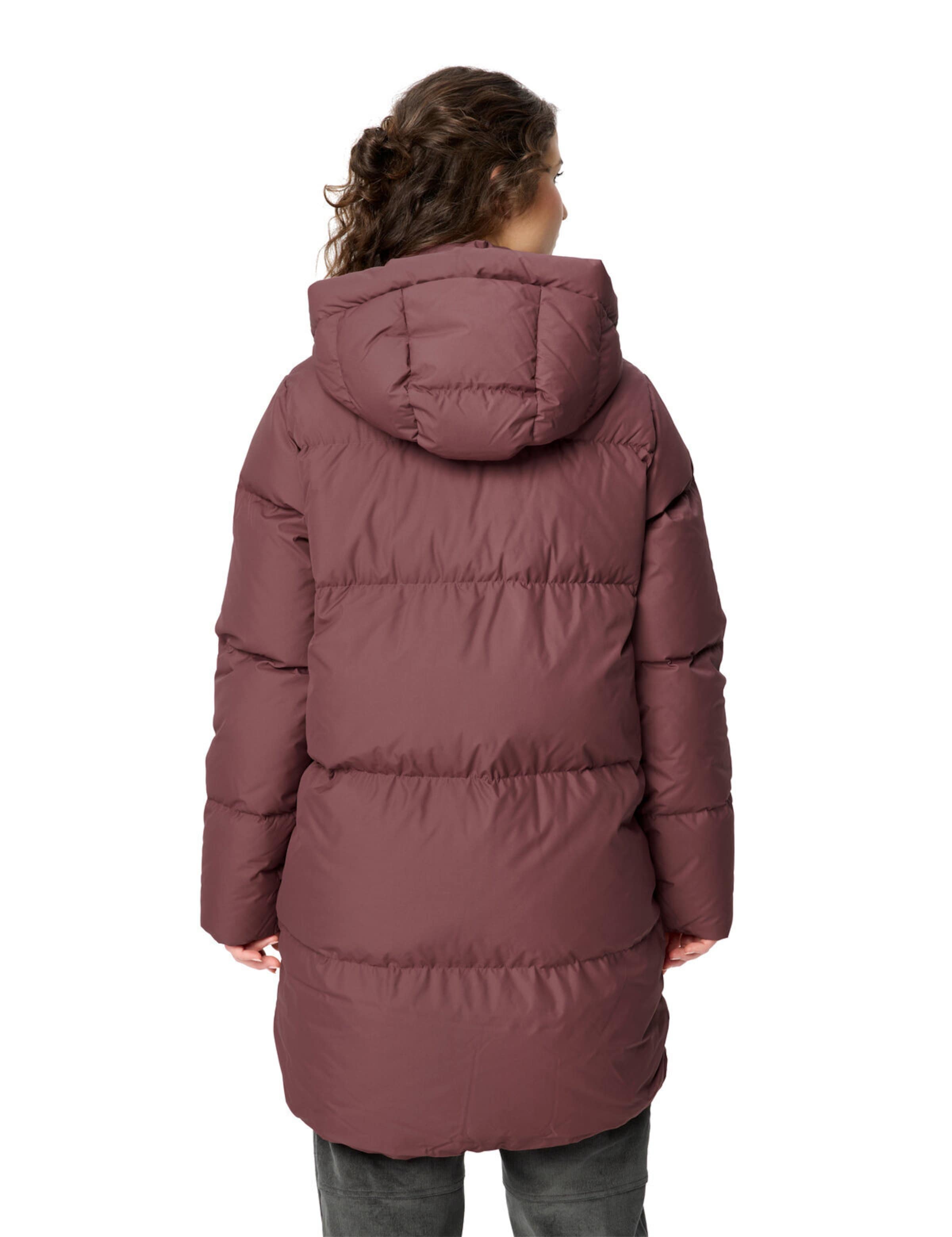 VAUDE Winter Coat 'Annecy II' in Red
