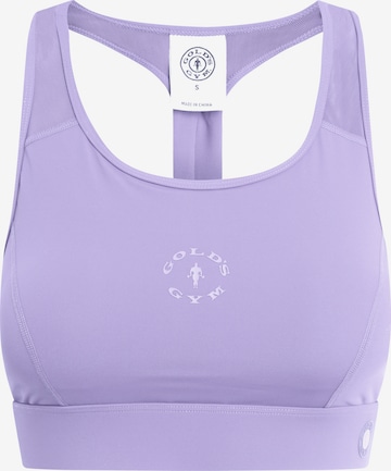 GOLD´S GYM APPAREL Sports Bra 'Nadia' in Purple: front