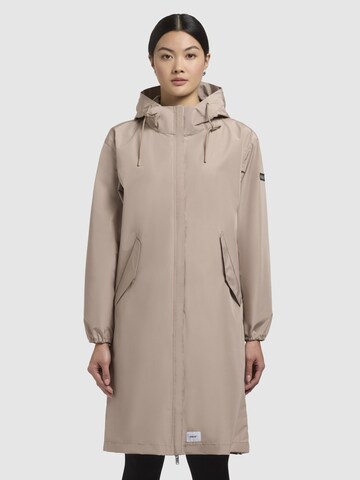 Cappotto di mezza stagione ' TIMEA ' di khujo in beige: frontale