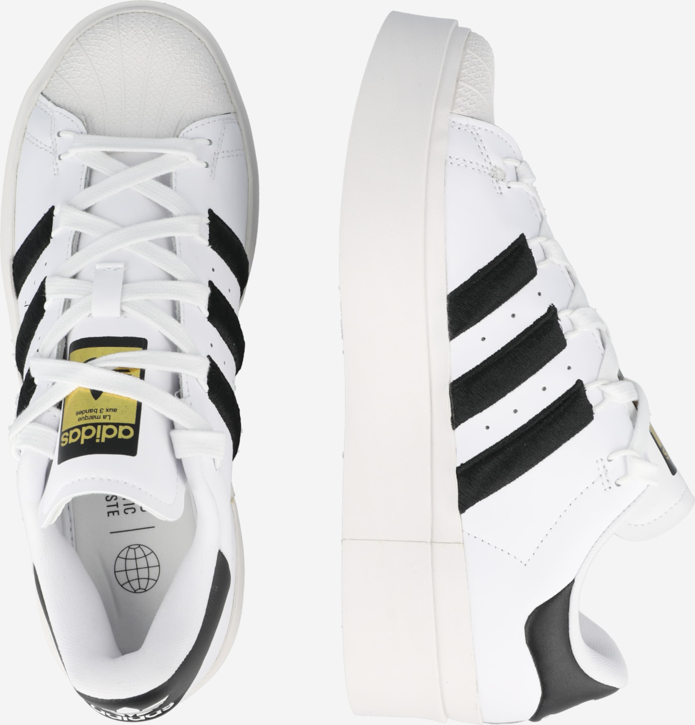 adidas Superstar Bonega sneakers in off white - ShopStyle