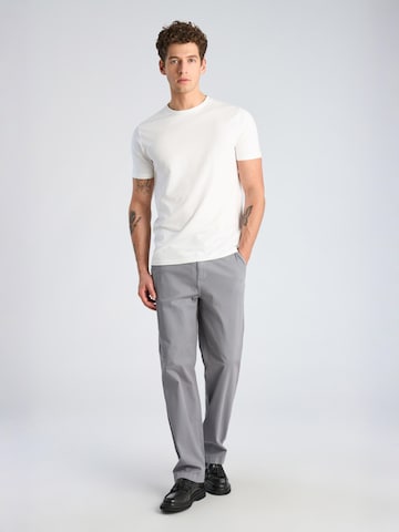 Baggy Pantalon chino Lindbergh en gris