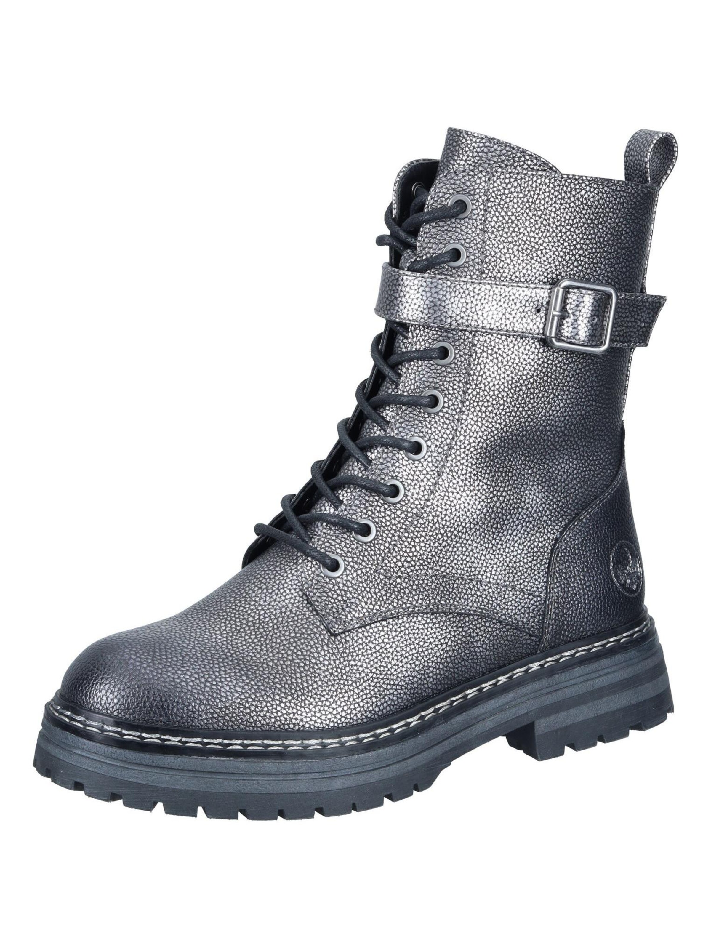 Rieker Ankle Boots in Silver: front