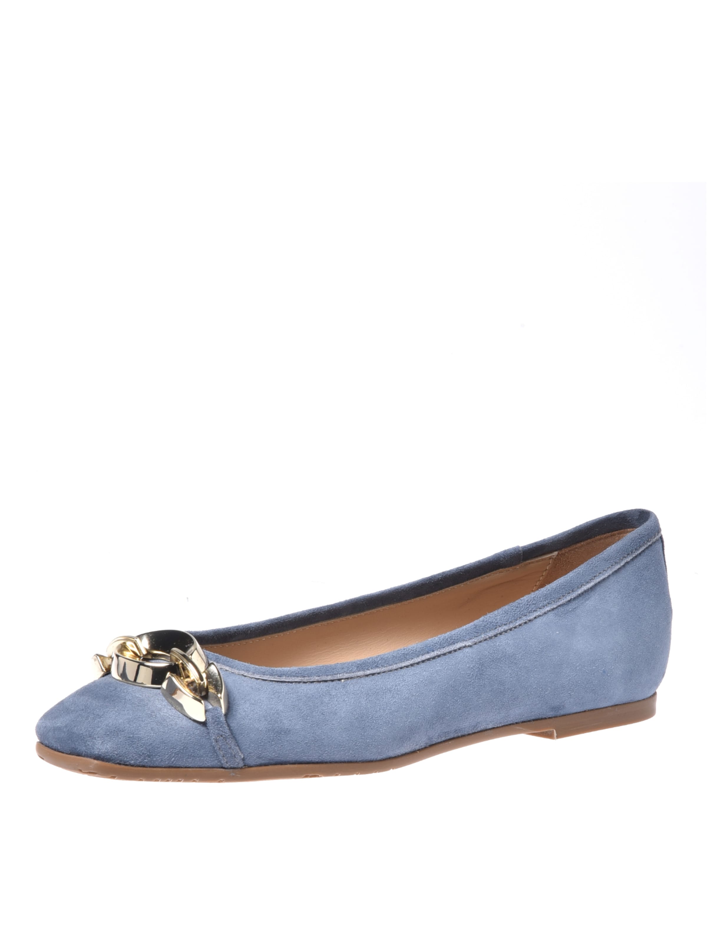 BALDININI Ballerina in Blauw: voorkant