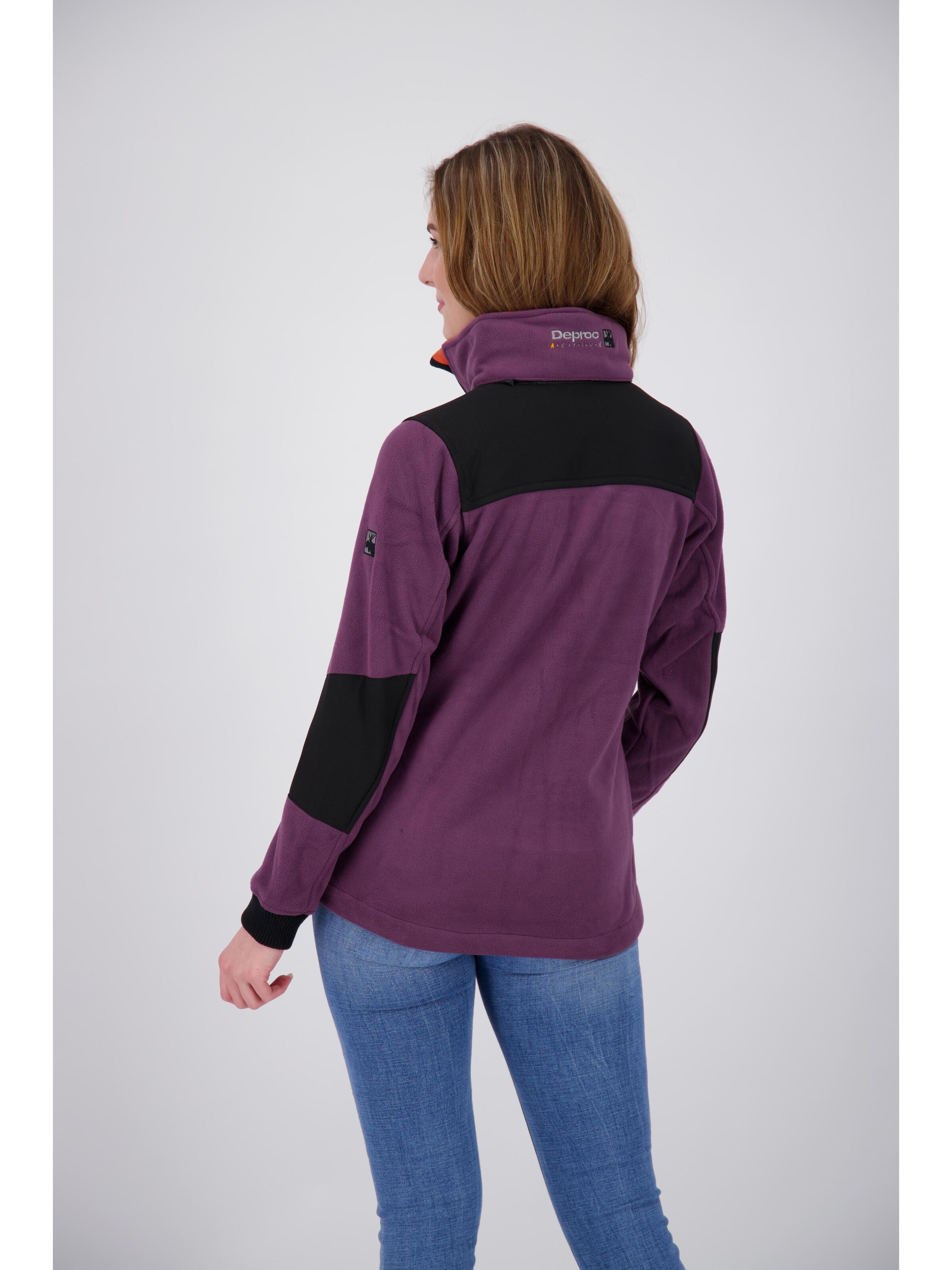 deproc Fleecejacke 'CANADA Women'‌‌ in Lila