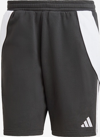 ADIDAS PERFORMANCE Regular Workout Pants 'Tiro 24' in Black: front