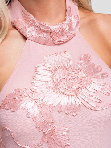 Ombre Evening dress in Pink