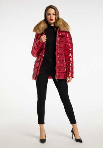 faina Winter Jacket in Red