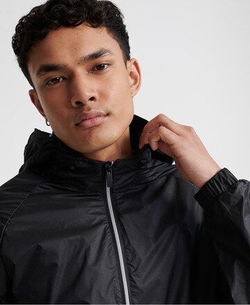 Superdry Přechodná bunda – černá