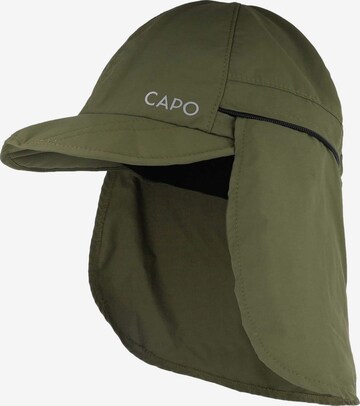CAPO Cap in Green: front