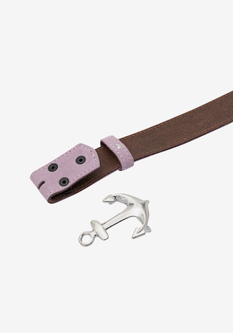 RETTUNGSRING by showroom 019° Belt 'Alaska' in Purple