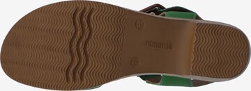 REMONTE Sandals in Green