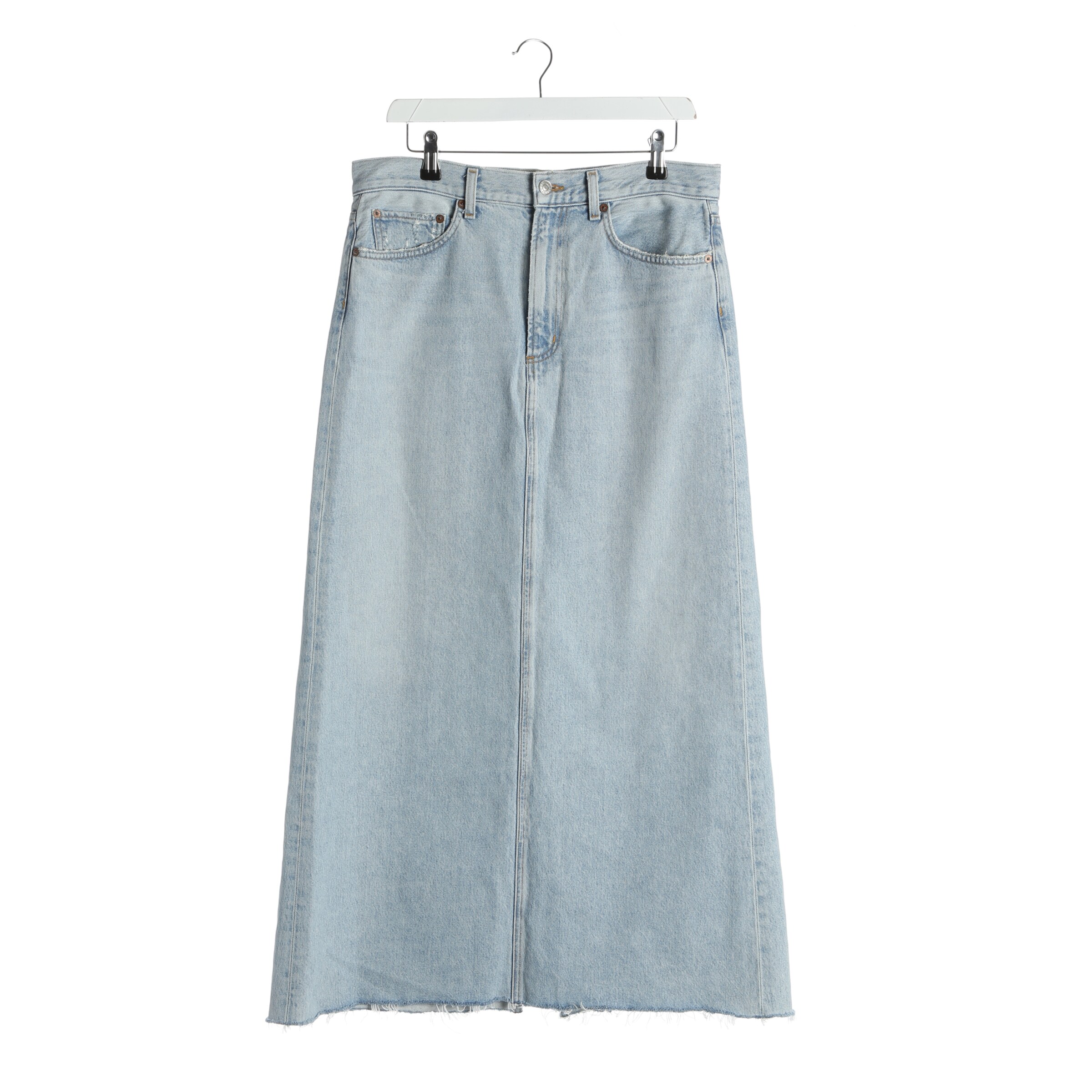 AGOLDE Skirt in S in Blue: front