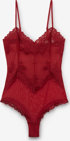 INTIMISSIMI Bodysuit in Red: front