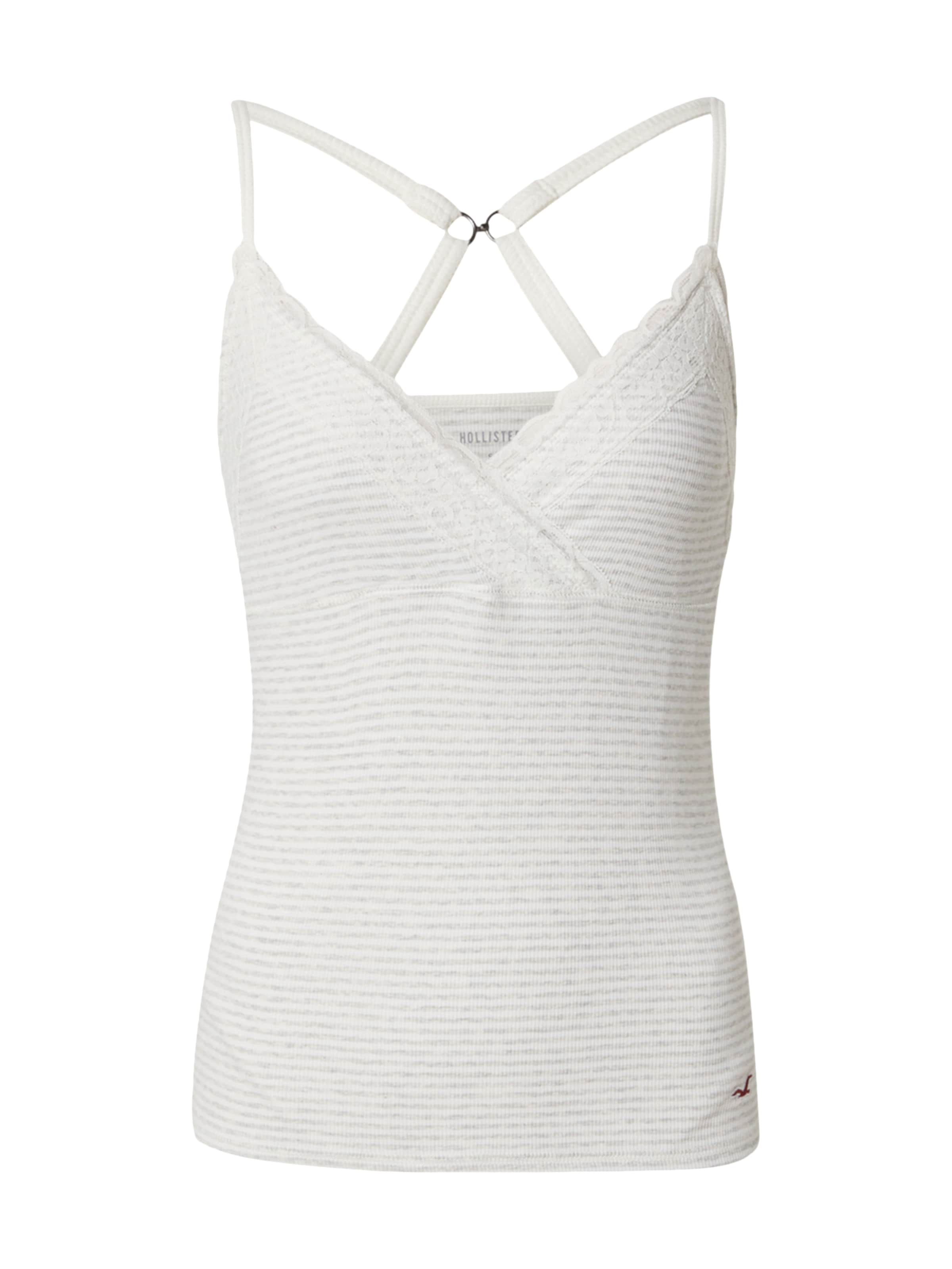 HOLLISTER Top in Grijs: voorkant