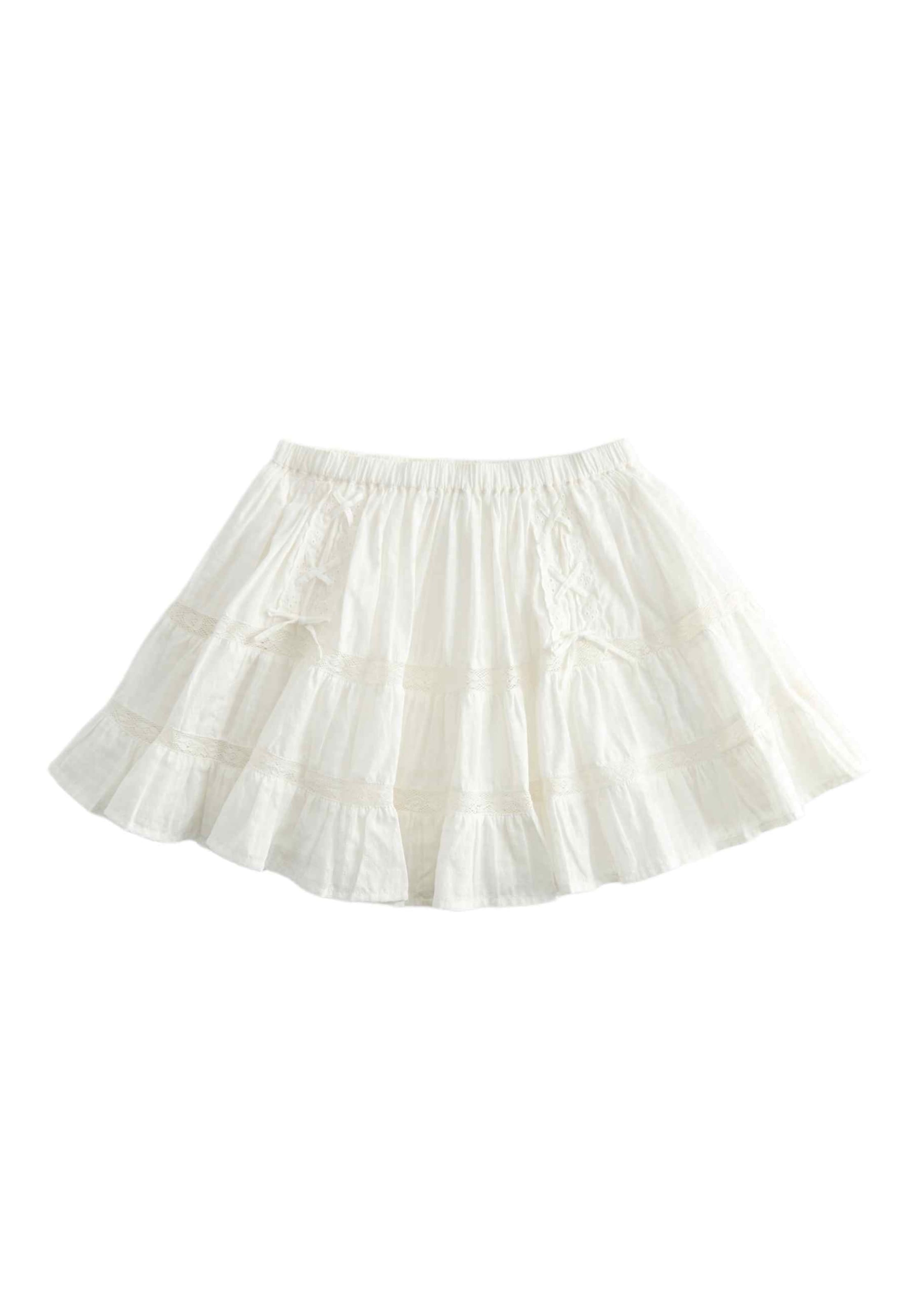Gonna di Marks & Spencer in bianco: frontale