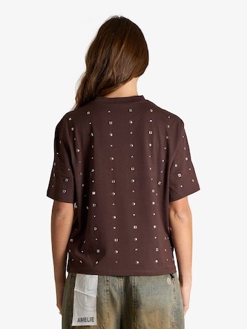 T-shirt Jijil en marron