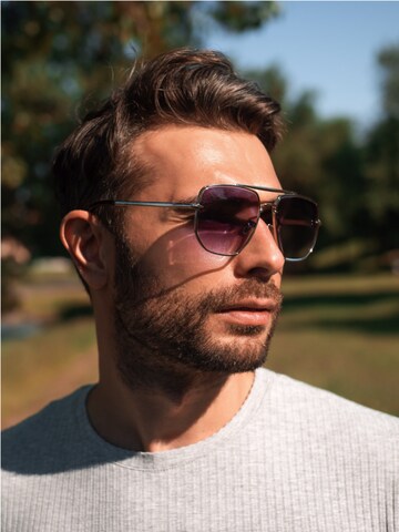 Lunettes de soleil 'Oval Kindersonnenbrillen Camili' VEYREY en argent