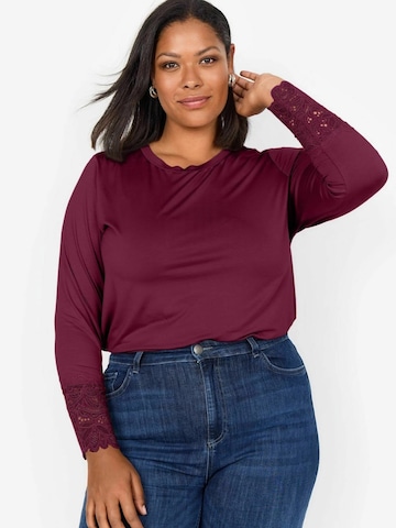 Wasabi Concept Shirts 'Stella' i rød: forside