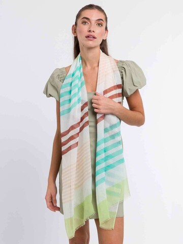 FRAAS Schal in Blau: Vorderseite