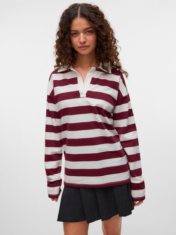 T-shirt 'SNCleo' VERO MODA en rouge