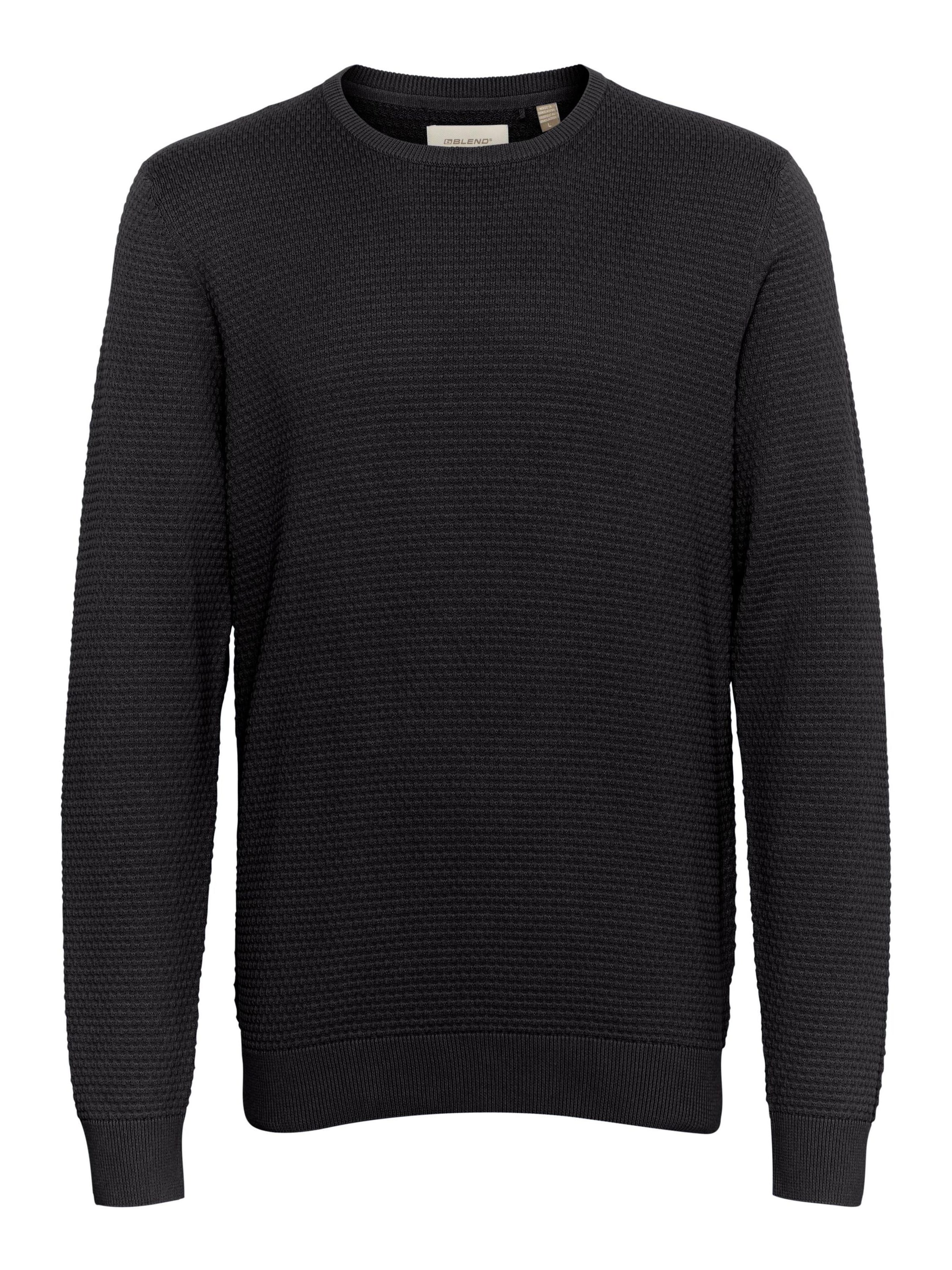 BLEND Sweater 'BHRedhill' in Black: front