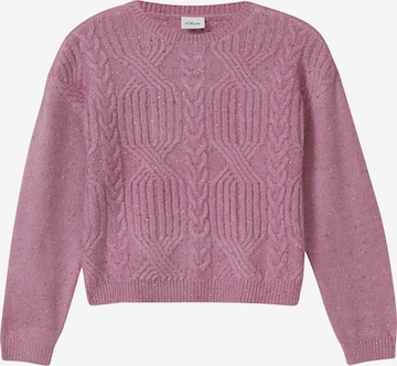 s.Oliver Trui in Roze: voorkant