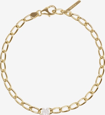 P D PAOLA Bracelet 'Buchstaben M' in Gold: front