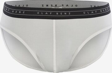 Olaf Benz Slip ' Sportbrief RED 2059 ' in Wit: voorkant