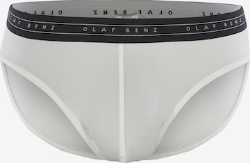 Slip ' Sportbrief RED 2059 ' Olaf Benz en blanc : devant