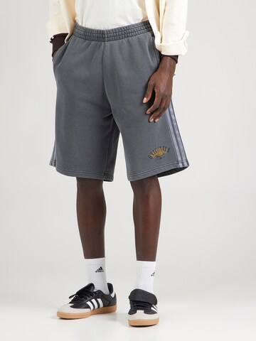 Loosefit Pantalon ADIDAS ORIGINALS en gris : devant