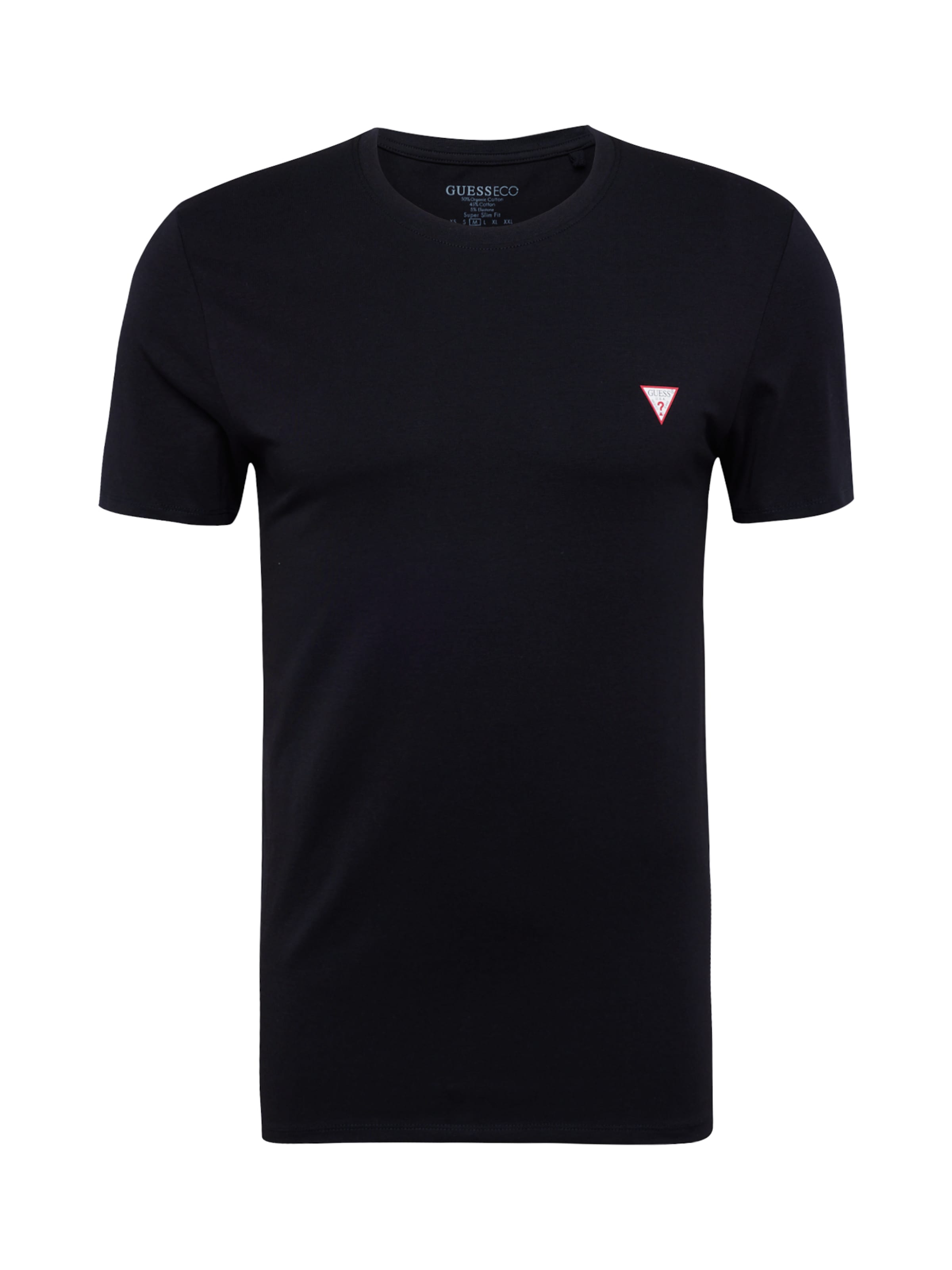 Tricou 'Aidy' de la GUESS pe negru: față